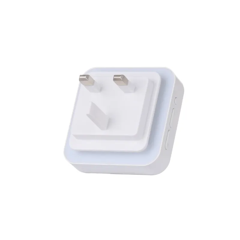 UK-Plug 16 lâmpadas com sensor quadrado plugue de luz noturna